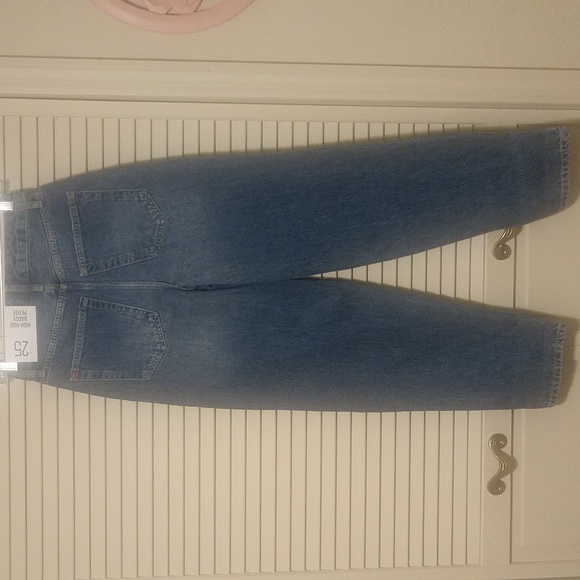 NWT BDG Urban Outfitters High Rise Baggy Petite Jeans Size 25 - Picture 4 of 8